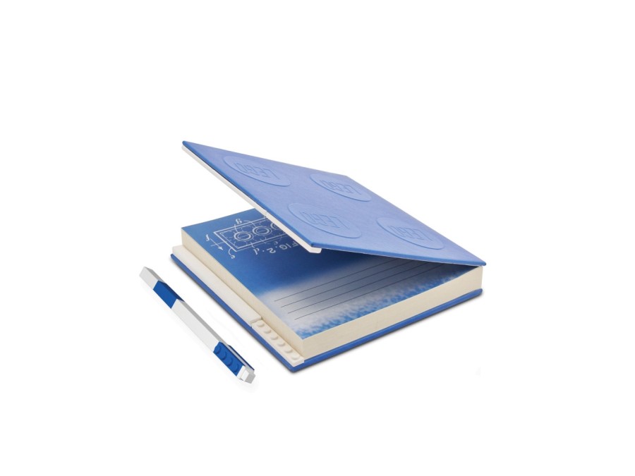 Locking Notebook with Gel Pen (Blue)