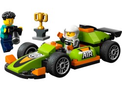 Green Race Car