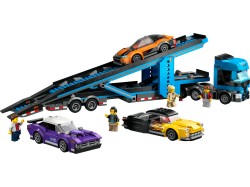 Car Transporter Truck with Sports Cars