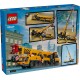 Yellow Mobile Construction Crane