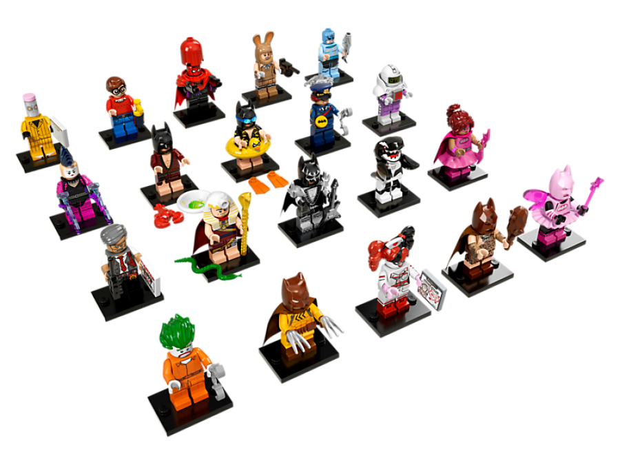 THE LEGO BATMAN MOVIE Collectible Minifigures (Full Set of 20) [THE VAULT]