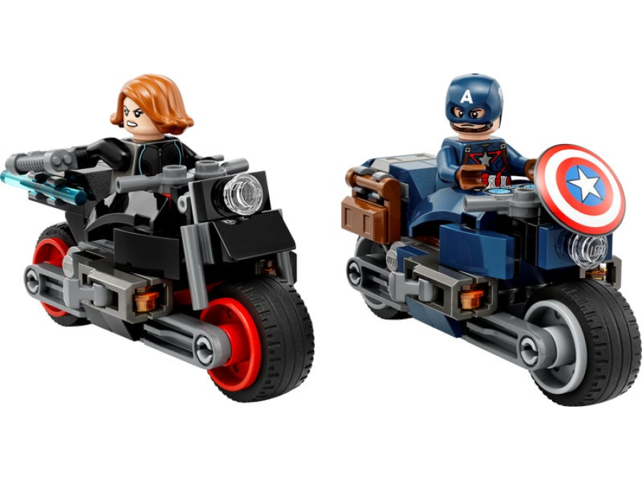 Black Widow & Captain America Motorcycles