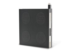 Locking Notebook with Gel Pen (Black)